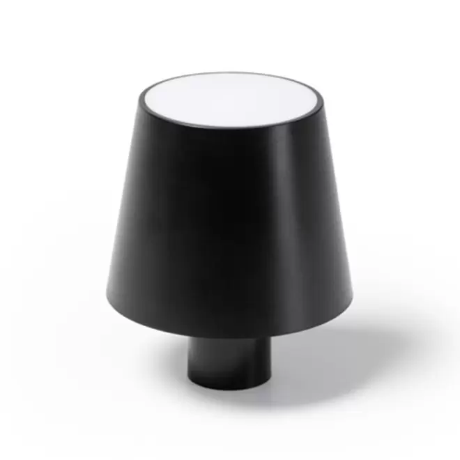 LAMPE DE TABLE POUR BOUTEILLE PERSONNALISEE 'TAILLIGHTO' - noir
