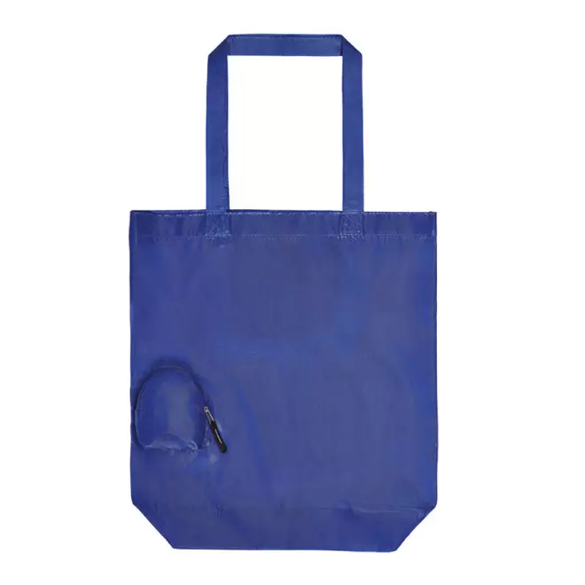 SAC SHOPPING PLIABLE PUBLICITAIRE 'MAIA' - bleu royal