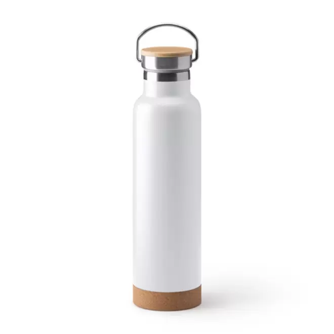 GOURDE ISO 650ML 'HOLLY LIEGE RECYCLE ' - blanc