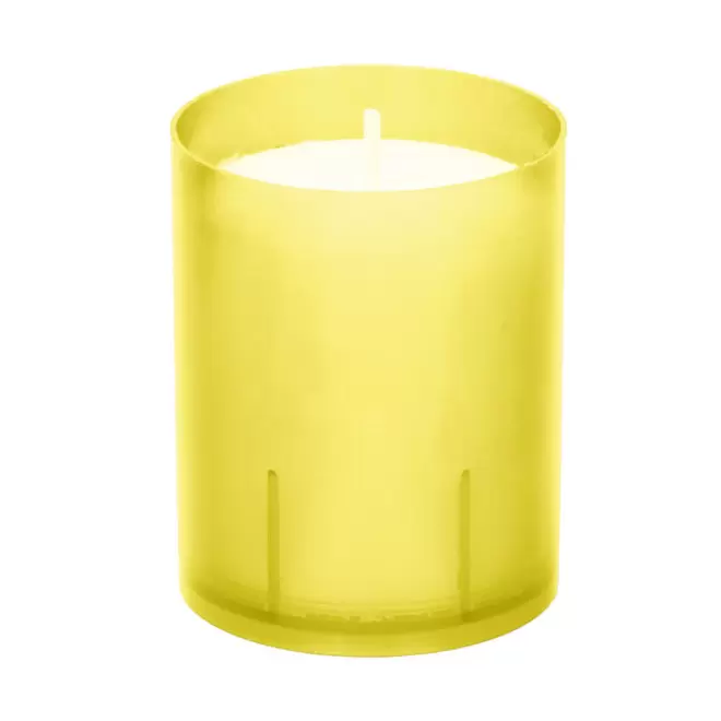 BOUGIE POT EN AMIDON DE MAIS 'MAISBOU' - jaune
