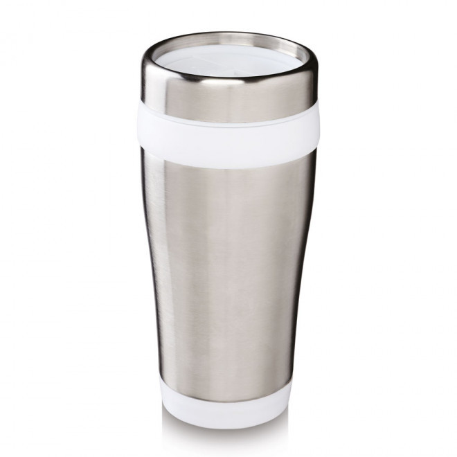 MUG ISOTHERME PUBLICITAIRE 'PYRENEES' - blanc
