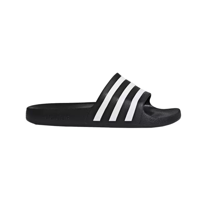 CLAQUETTES ADIDAS PERSONNALISABLE 'ADILETTE' - noir/blanc