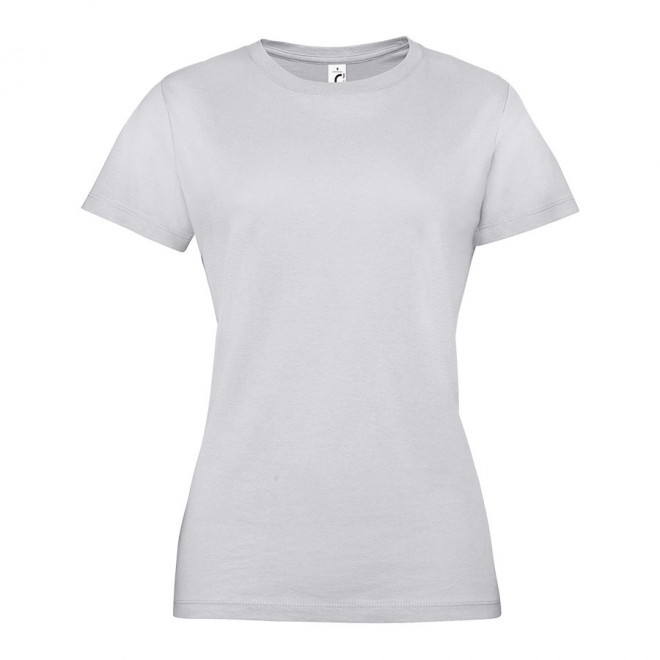 TEE-SHIRT PUBLICITAIRE FEMME 'REGENT' 150 GR/M² - gris pur