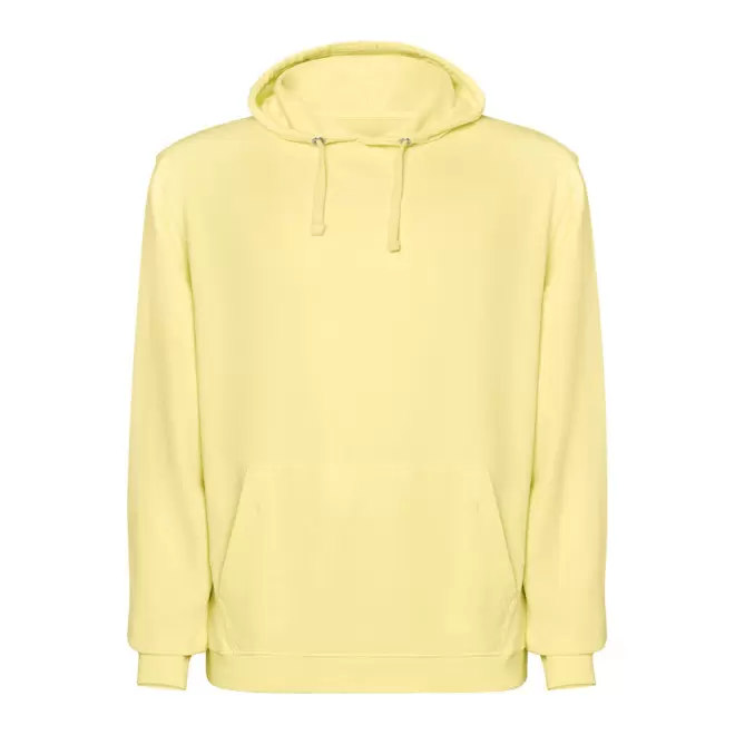 SWEAT A CAPUCHE MIXTE PERSONNALISABLE 'KENIA' - jaune