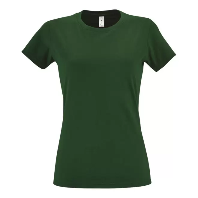 TEE-SHIRT COULEUR FEMME 'IMPERIAL' 190 GR/M² - vert bouteille