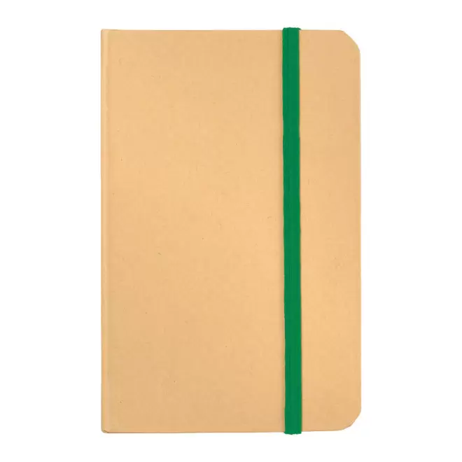 CARNET PERSONNALISABLE A5 'HORUS' NON LIGNÉ - vert