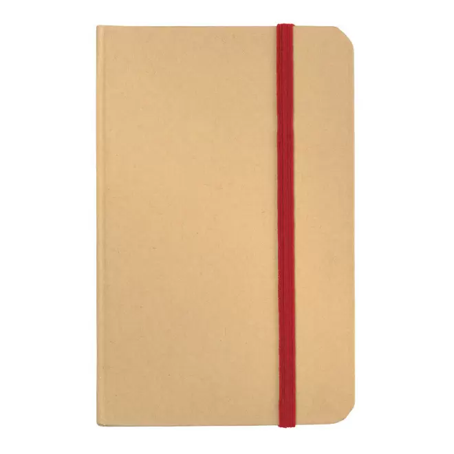 CARNET PERSONNALISABLE A5 'HORUS' NON LIGNÉ - rouge