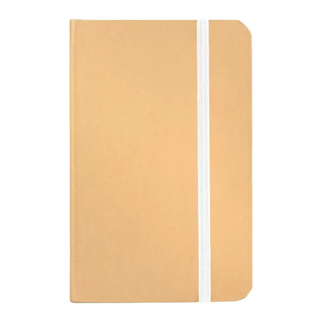 CARNET PERSONNALISABLE A5 'HORUS' NON LIGNÉ - blanc