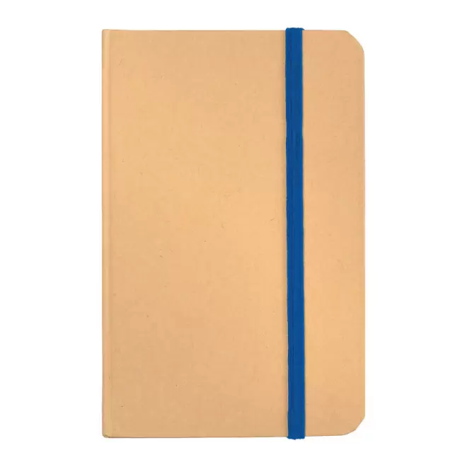 CARNET PERSONNALISABLE A5 'HORUS' NON LIGNÉ - bleu
