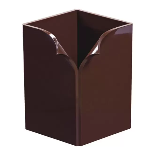 POT À CRAYONS PERSONNALISÉ 'JIMY' - chocolat