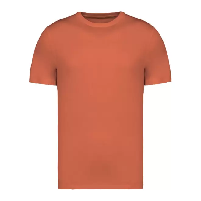 TEE-SHIRT MIXTE PERSONNALISABLE 180G COULEUR 'LIGNAGE' - rouge brique