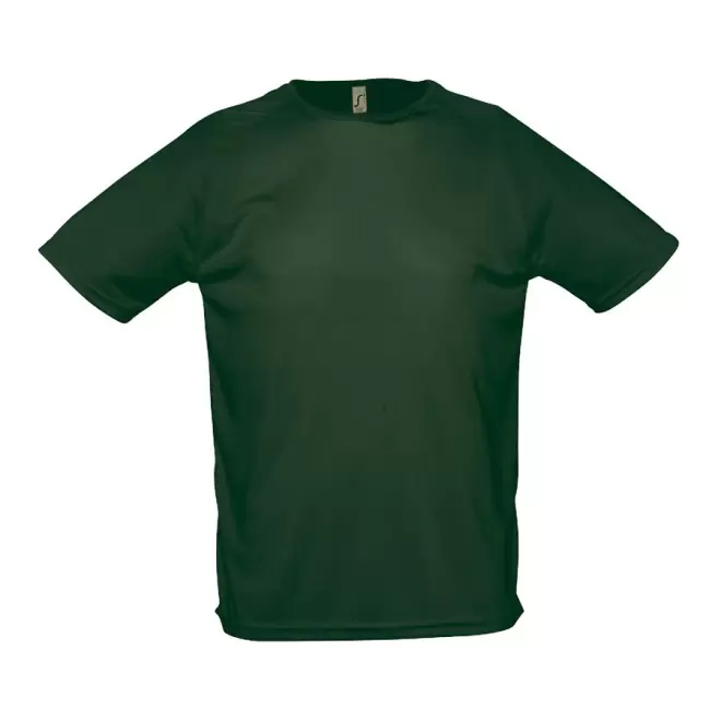 T-SHIRT PERSONNALISÉ RESPIRANT HOMME 'SPORTY' 140 GR/M² - vert forêt