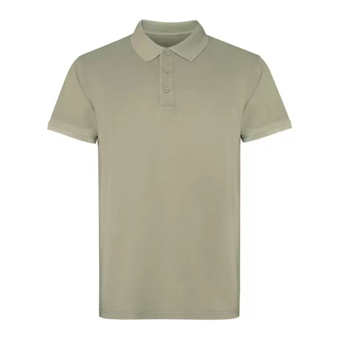 POLO MIXTE PERSONNALISABLE 'COBAIN' - vert kaki