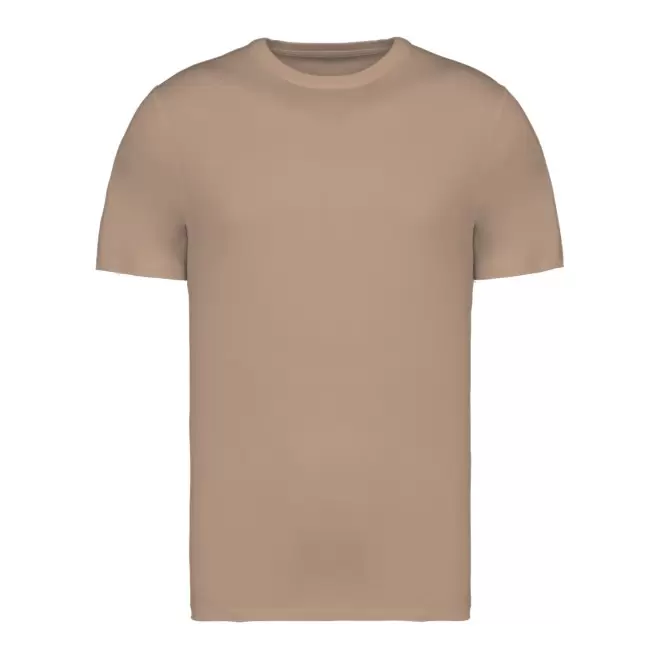 TEE-SHIRT MIXTE PERSONNALISABLE 180G COULEUR 'LIGNAGE' - beige foncé