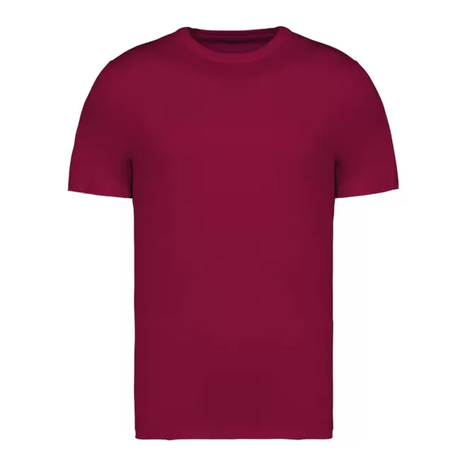 TEE-SHIRT MIXTE PERSONNALISABLE 180G COULEUR 'LIGNAGE' - rouge cerise