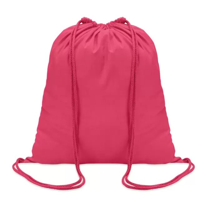 SAC À DOS PUBLICITAIRE EN COTON 'RHIDA COULEUR' 100 GR/M² - rose