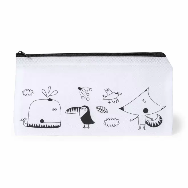 TROUSSE A COLORIER PUBLICITAIRE 'LOU COLOR' - blanc