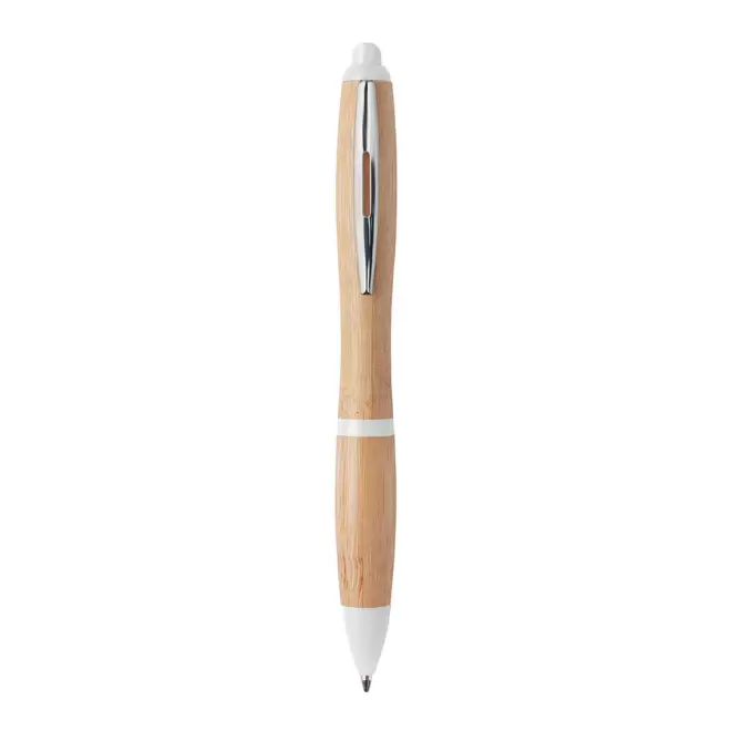 STYLO PUBLICITAIRE 'RIOWOOD COLOR' - blanc