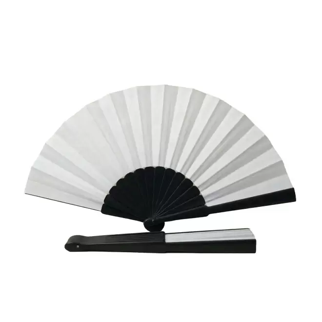 EVENTAIL GEANT EN PLASTIQUE PERSONNALISABLE 'FANNY GEANT XXL' - noir