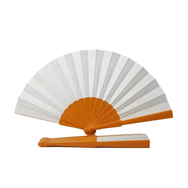 EVENTAIL GEANT EN PLASTIQUE PERSONNALISABLE 'FANNY GEANT XXL' - orange