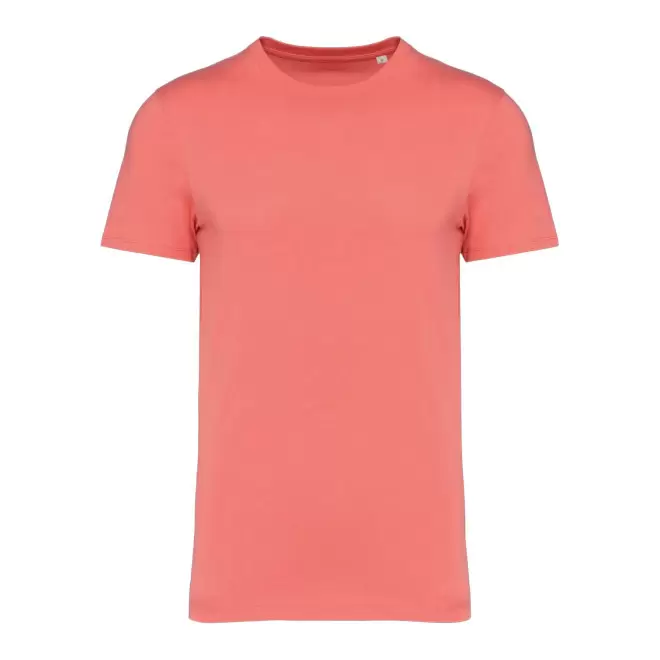 TEE-SHIRT MIXTE PERSONNALISABLE 180G COULEUR 'LIGNAGE' - corail