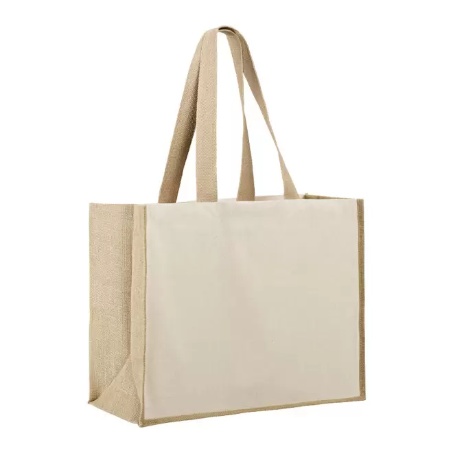 SAC EN JUTE PUBLICITAIRE 'PEREA' - naturel