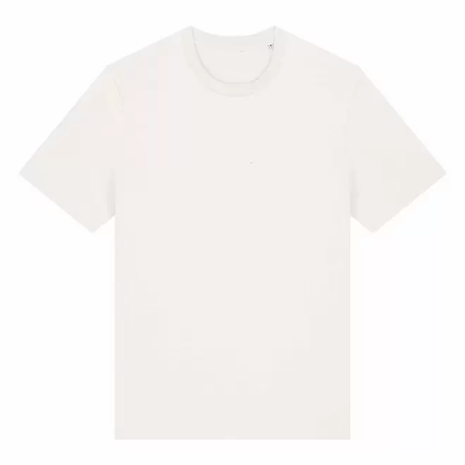 TEE-SHIRT MIXTE PERSONNALISABLE 'CREATOR 2.0' - blanc cassé