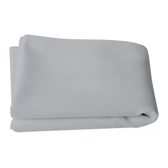 DRAP DE BAIN MICROFIBRE PERSONNALISABLE 100X150 CM 'POLLY' - gris