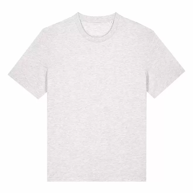 TEE-SHIRT MIXTE PERSONNALISABLE 'CREATOR 2.0' - blanc chiné