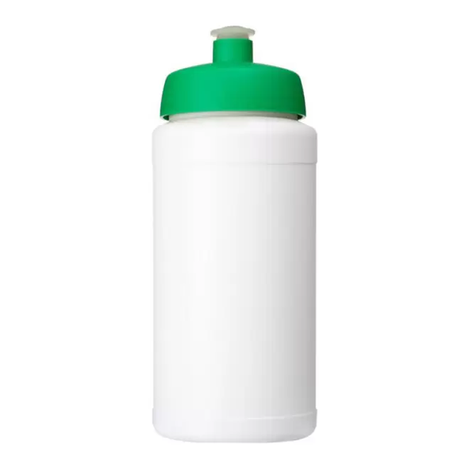 GOURDE SPORT 500ML PERSONNALISABLE 'ULTRARUN' - blanc/vert