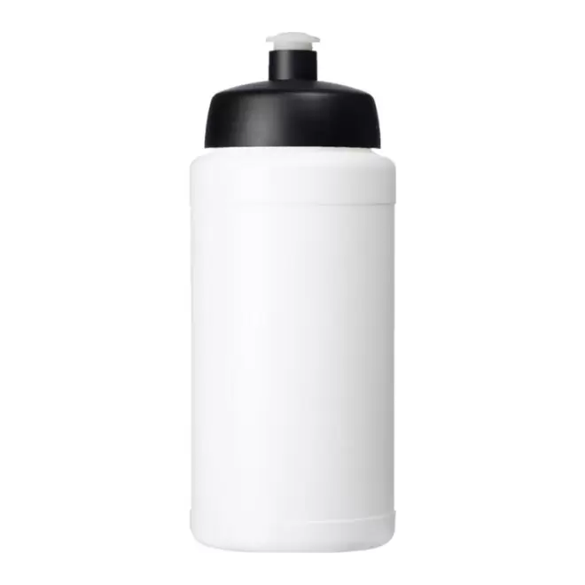 GOURDE SPORT 500ML PERSONNALISABLE 'ULTRARUN' - blanc/noir