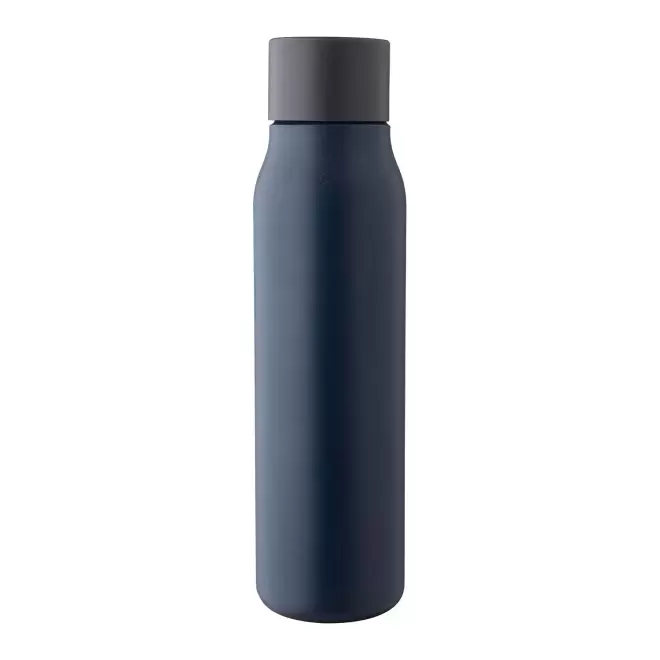 BOUTEILLE ISOTHERME PERSONNALISABLE 600ML RECYCLE 'CASYU' - bleu