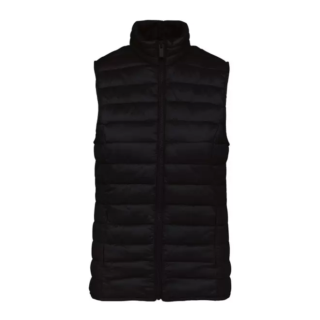 BODYWARMER FEMME PERSONNALISABLE 'INTERVALLE' - noir