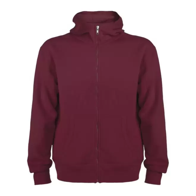 RAPIDE 4J - SWEAT ZIPPE MIXTE PERSONNALISABLE 'RAPHAEL' - bordeaux