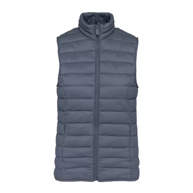 BODYWARMER FEMME PERSONNALISABLE 'INTERVALLE' - gris