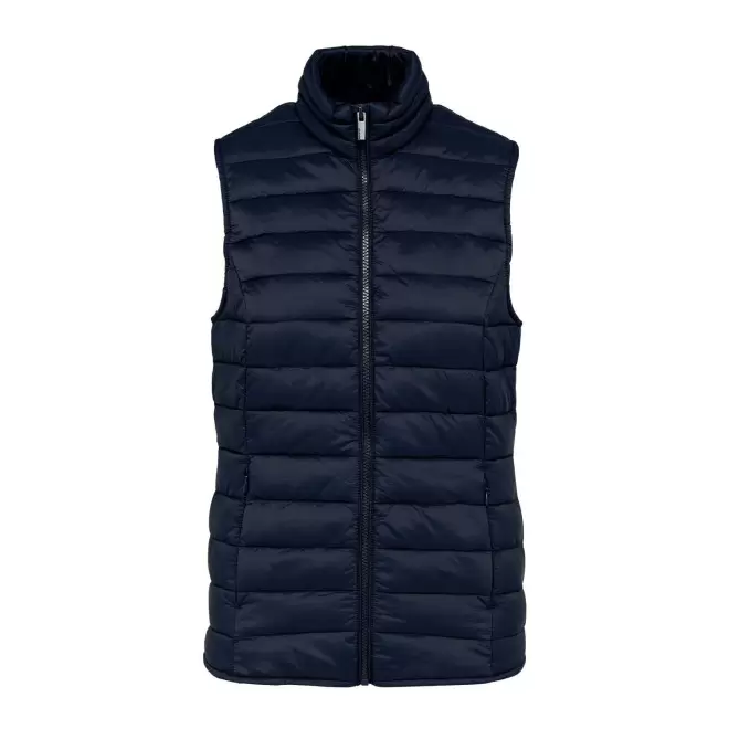 BODYWARMER FEMME PERSONNALISABLE 'INTERVALLE' - bleu marine