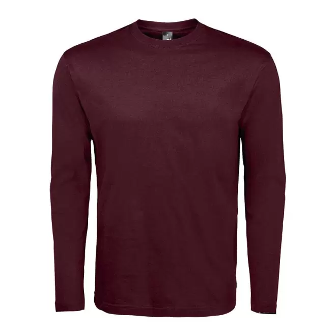 TEE-SHIRT HOMME MANCHES LONGUES 'MONARCH' 150 GR/M² - bordeaux