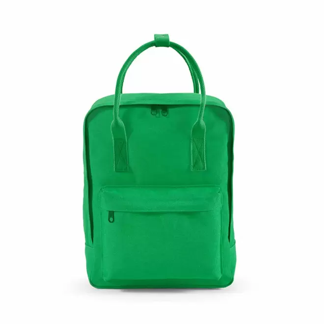 SAC A DOS TOILE RECYCLEE PERSONNALISABLE 'MASTAL' - vert