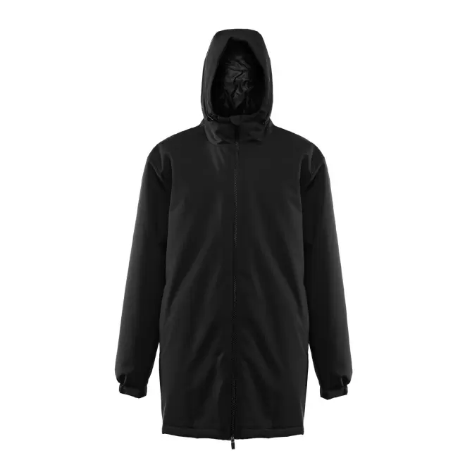 PARKA MIXTE LEGERE PERSONNALISABLE 'RAINITO' - noir