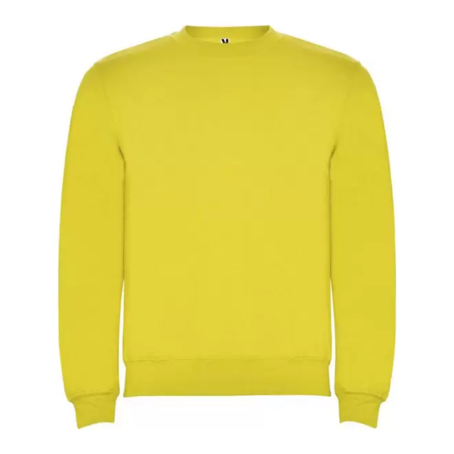 RAPIDE 4J - SWEAT COL ROND MIXTE PERSONNALISABLE 'RAPHAEL' - jaune