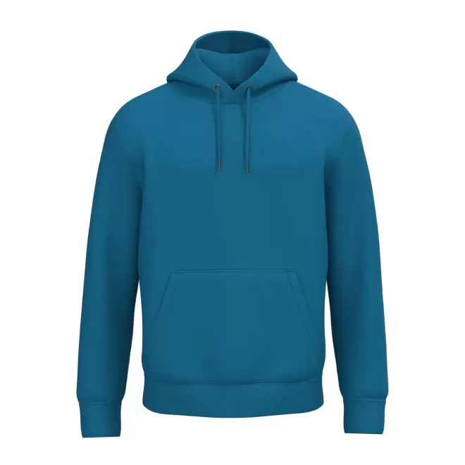 SWEAT-SHIRT MIXTE CAPUCHE PERSONNALISABLE 'NATIF' - bleu saphir