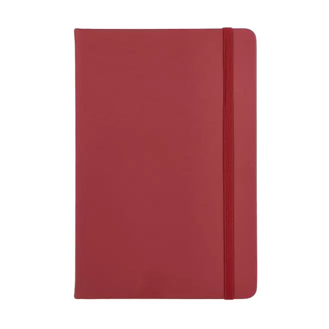 CARNET A5 EN PU PERSONNALISABLE 'TOMASO LIGNE' - bordeaux