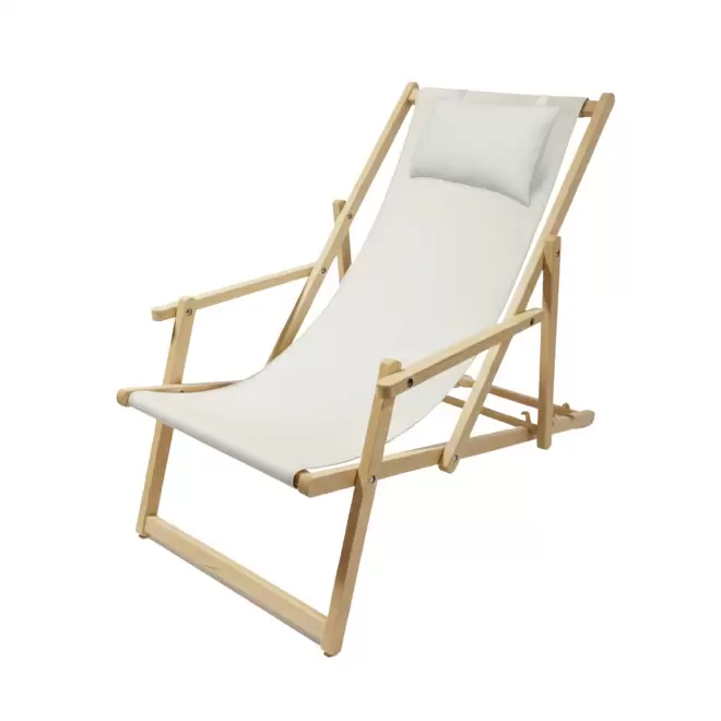 CHILIENNE AVEC ACCOUDOIRS PERSONNALISABLE 'MAPICA COUSSIN' - quadrichromie