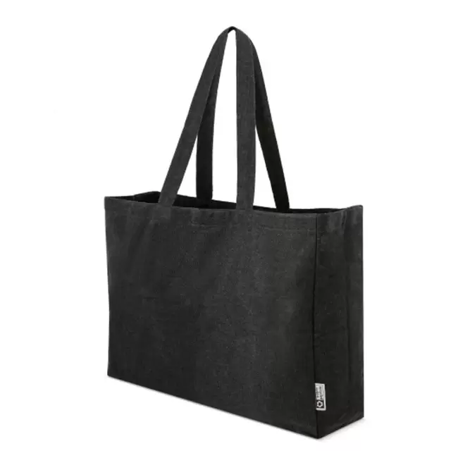 SAC EN COTON XXL PERSONNALISABLE 'EXTRAZ' - noir