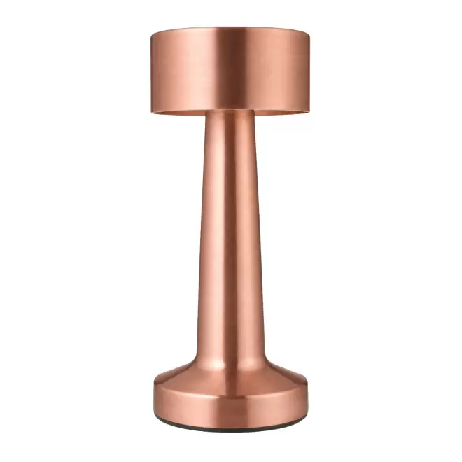 LAMPE LED DE TABLE PERSONNALISABLE 'MEYNU' - rose gold