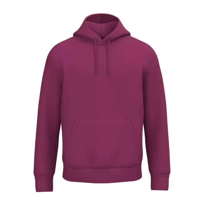 SWEAT-SHIRT MIXTE CAPUCHE PERSONNALISABLE 'NATIF' - fuchsia