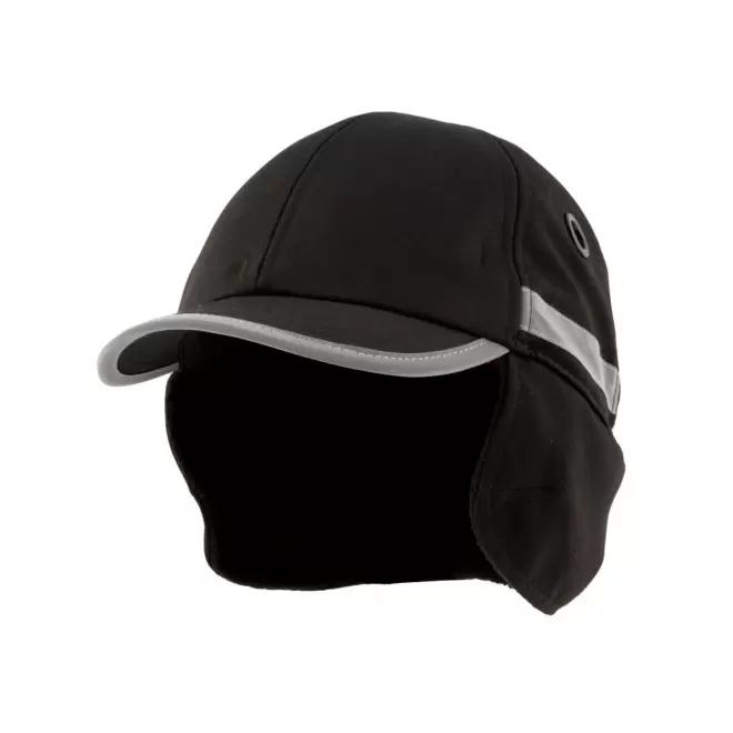CASQUETTE SECURITE HIVER PERSONNALISABLE 'WINTOPRO' - noir