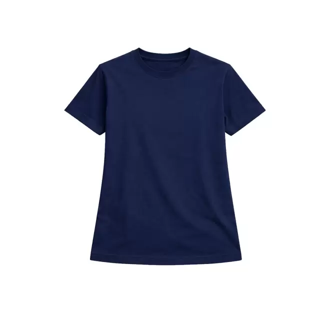 T-SHIRT OVERSIZE PUBLICITAIRE FEMME 'HERSCH' - bleu marine