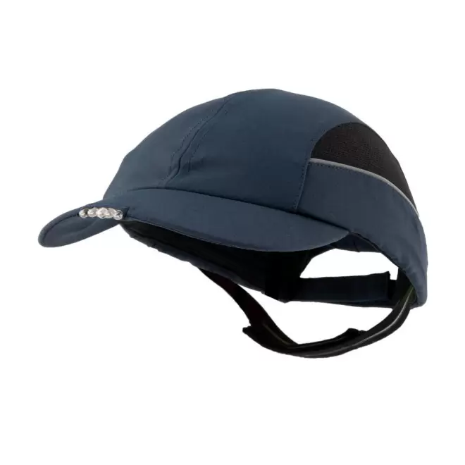 CASQUETTE DE SECURITE PERSONNALISABLE 'SECUCAPE LED' - bleu marine