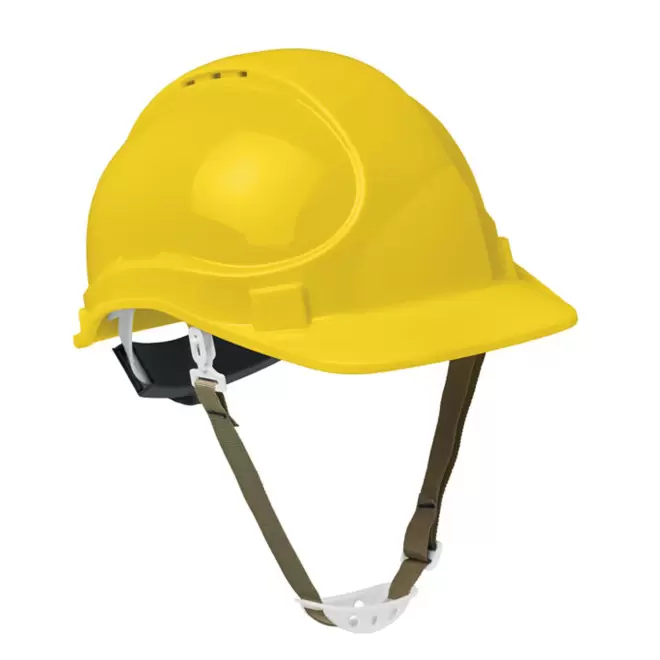 CASQUE DE SECURITE PERSONNALISABLE 'HELMO' - jaune